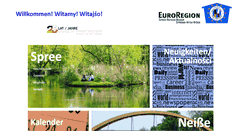 Desktop Screenshot of euroregion-snb.de