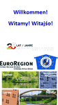 Mobile Screenshot of euroregion-snb.de