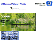Tablet Screenshot of euroregion-snb.de